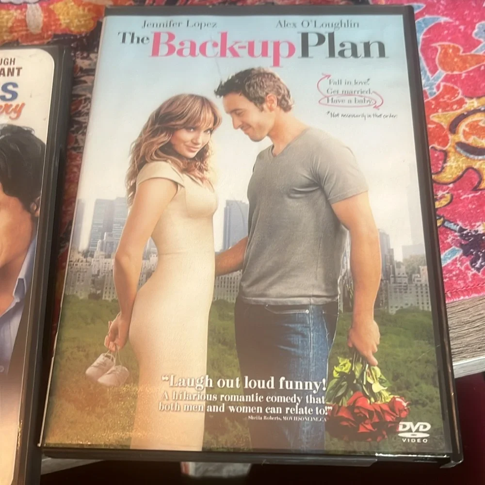 2 DVDs: The Backup Plan and Bridget Jones Diary